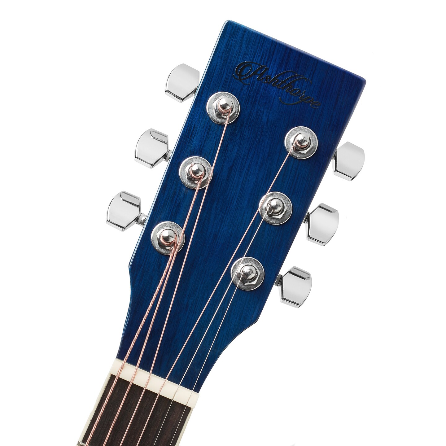 Ashthorpe Full-Size Dreadnought Cutaway Acoustic-Electric Guitar Bundle - Premium Tonewoods