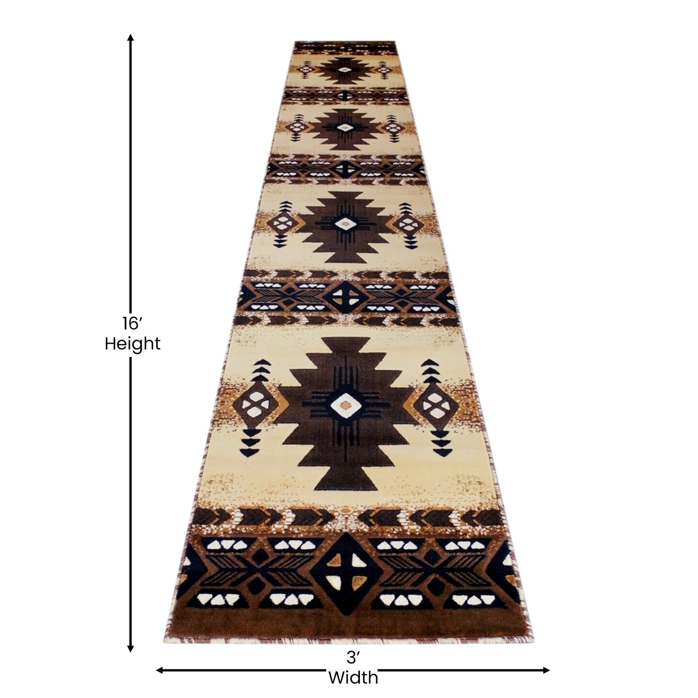 Masada Rugs Southwest Native American Area Rug - Design C318