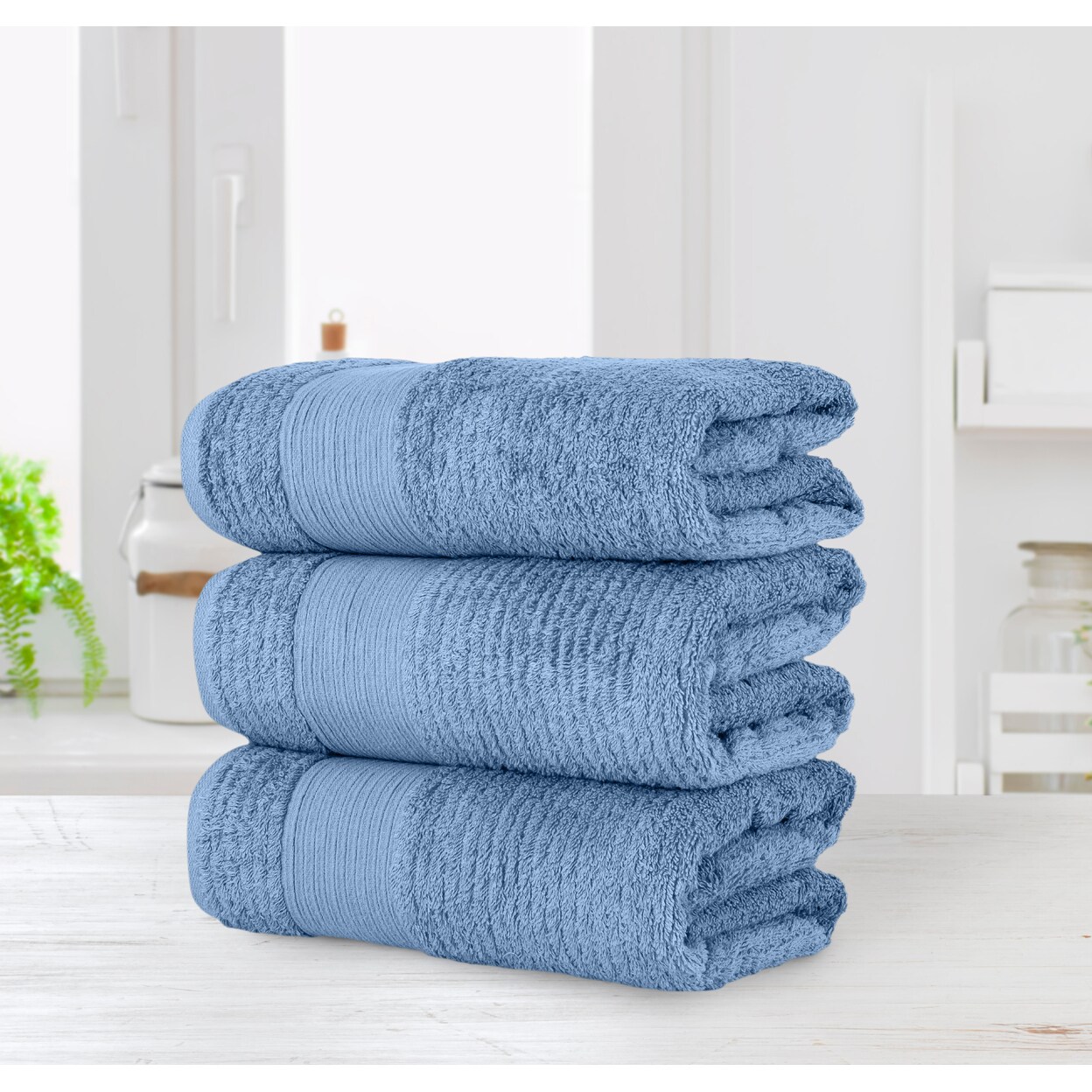 Luxurious Premium Bath Towel | 100% Turkish Cotton | Plush Towel Grey