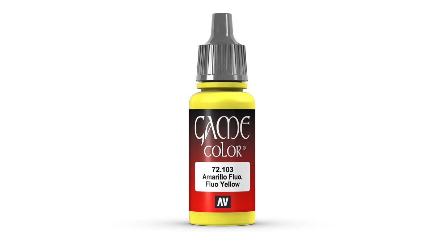 Vallejo   Fluo Yellow Game Color