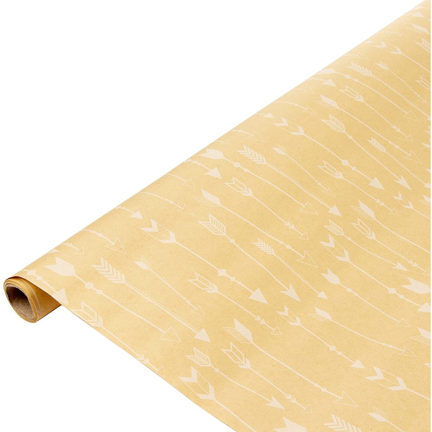 30 x 120 Inches Gift Wrapping Paper Roll - 6-Pack Decorative Kraft Wrapping Papers, All Occasion Gift Wraps for Birthdays, Valentines, Christmas, Baby Shower, 6 Assorted Designs, 2.5 x 10 Feet