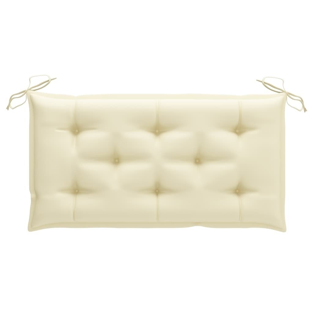 Cream garden best sale bench cushion