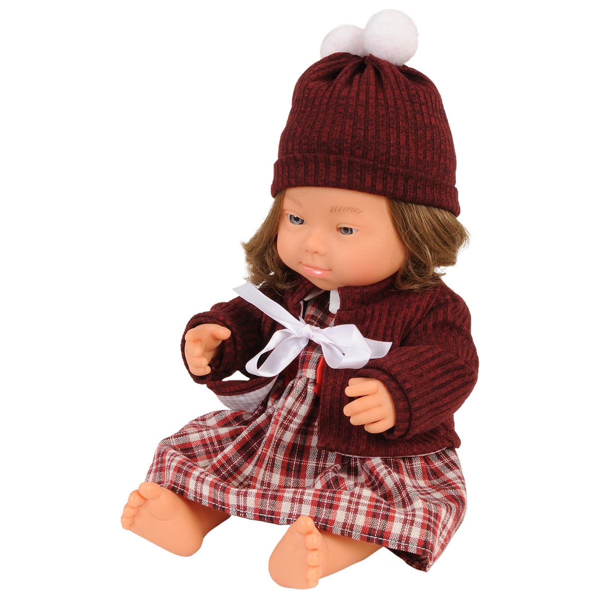 Miniland Doll with Down Syndrome 15&#x22; - Caucasian Girl with Outfit