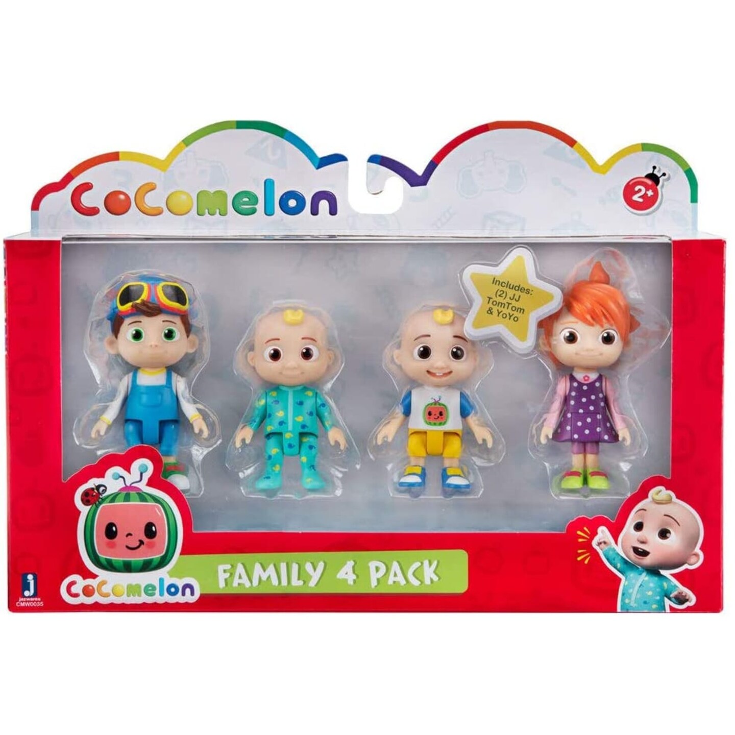 CoComelon 4 Figure Pack (Family Set)