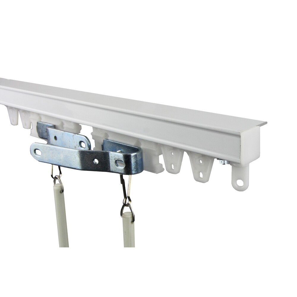Rod Desyne Commercial Ceiling Curtain Track Kit 10ft (Compose Of Two 5ft Track)
