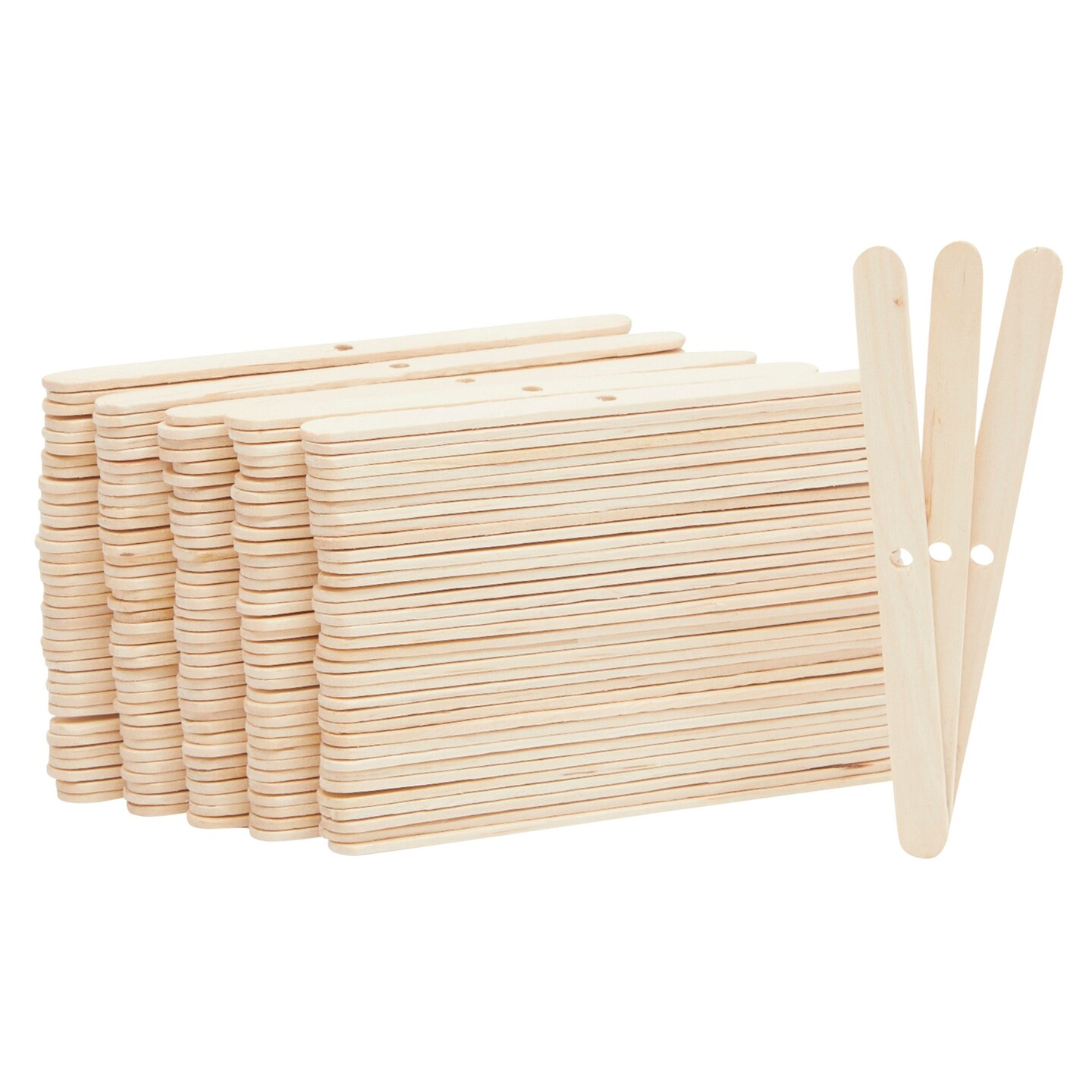 100 PCS Wooden Candle Wick Holders 7inch Candle Wick Bars 7 Holes Candle  Wick Holder Clips Wick Clips Centering Tools Wick Holders for Large 