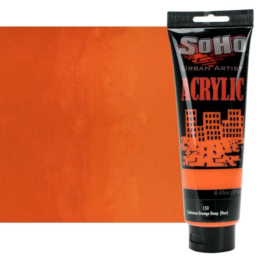 SoHo Urban Artist Acrylic Paint - Thick, Rich, Water-Resistant, Heavy Body  Paint