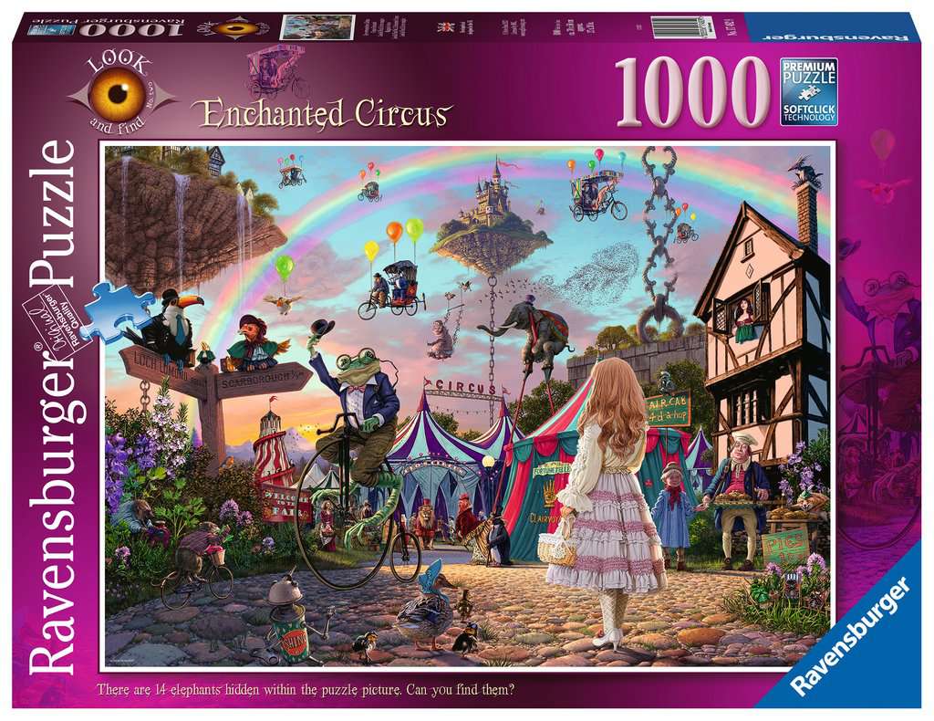 Ravensburger Look &#x26; Find: Enchanted Circus Jigsaw Puzzle