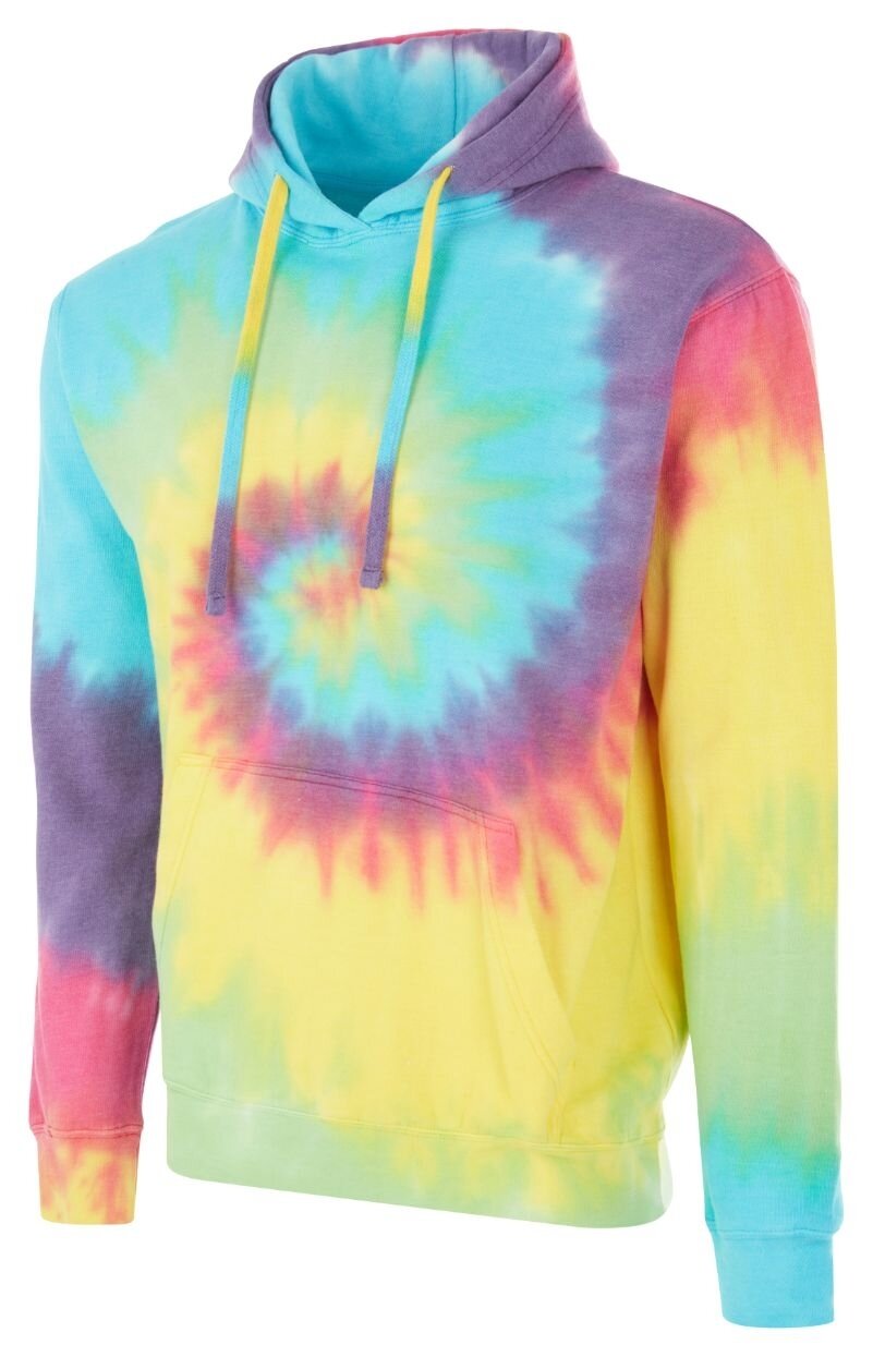 Women&#x27;s Tie Dye Pullover Hoodie Fleece Sweatshirts