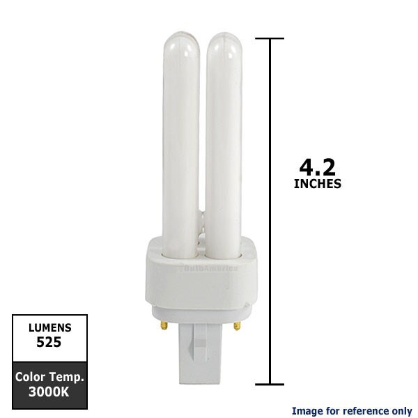 SUNLITE Compact Fluorescent 3000K, G23, 2-Pin 9W Bulb