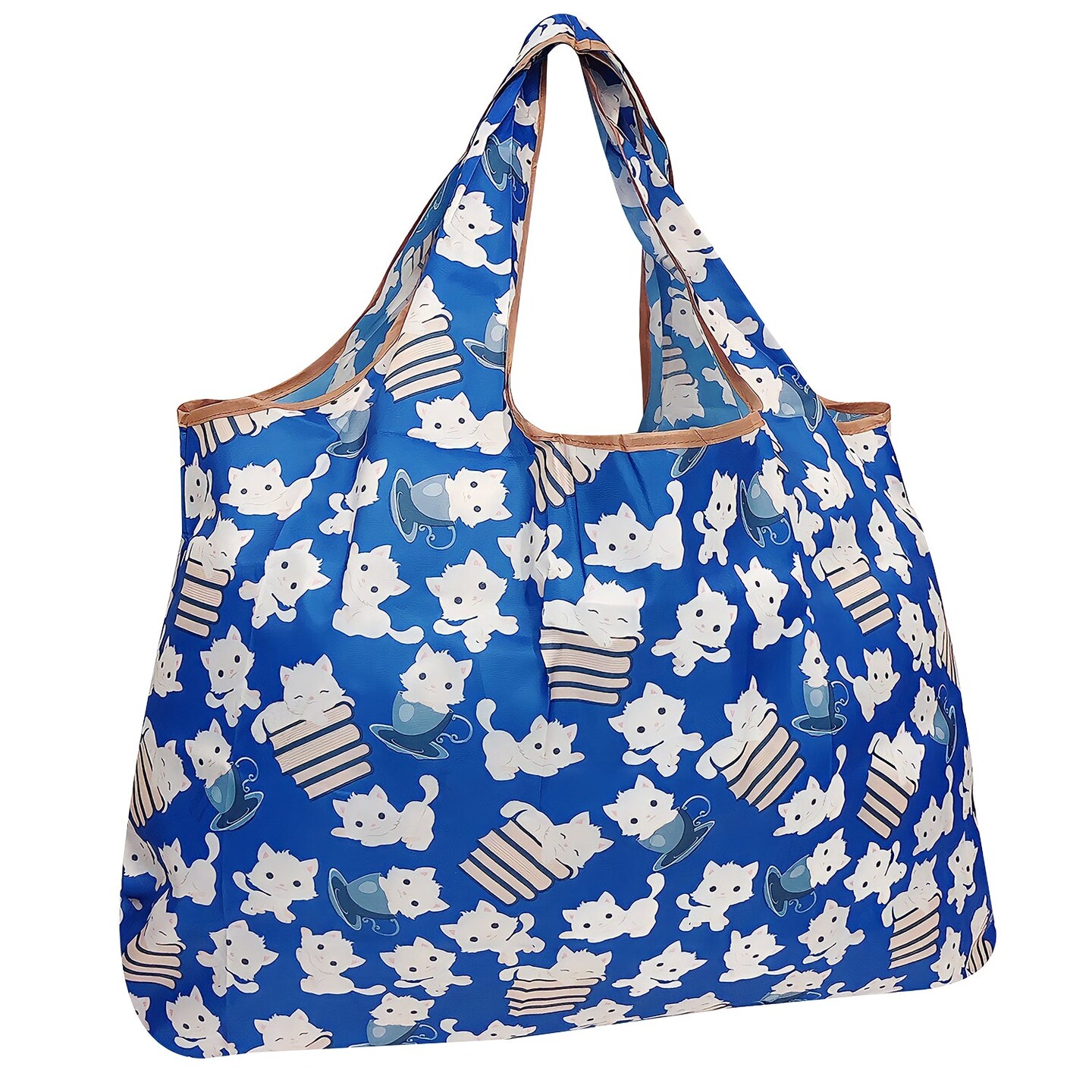 Wrapables Large Foldable Tote Nylon Reusable Grocery Bag