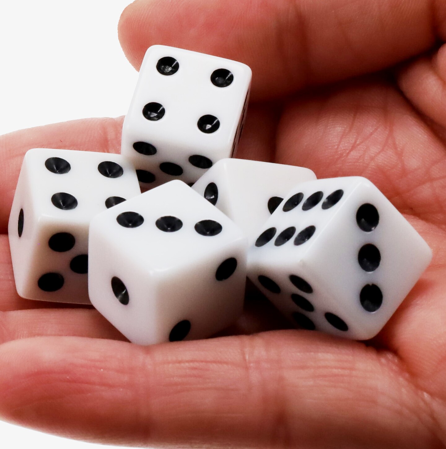 WE Games Liar&#x27;s Dice Set of 4 Plastic Cups