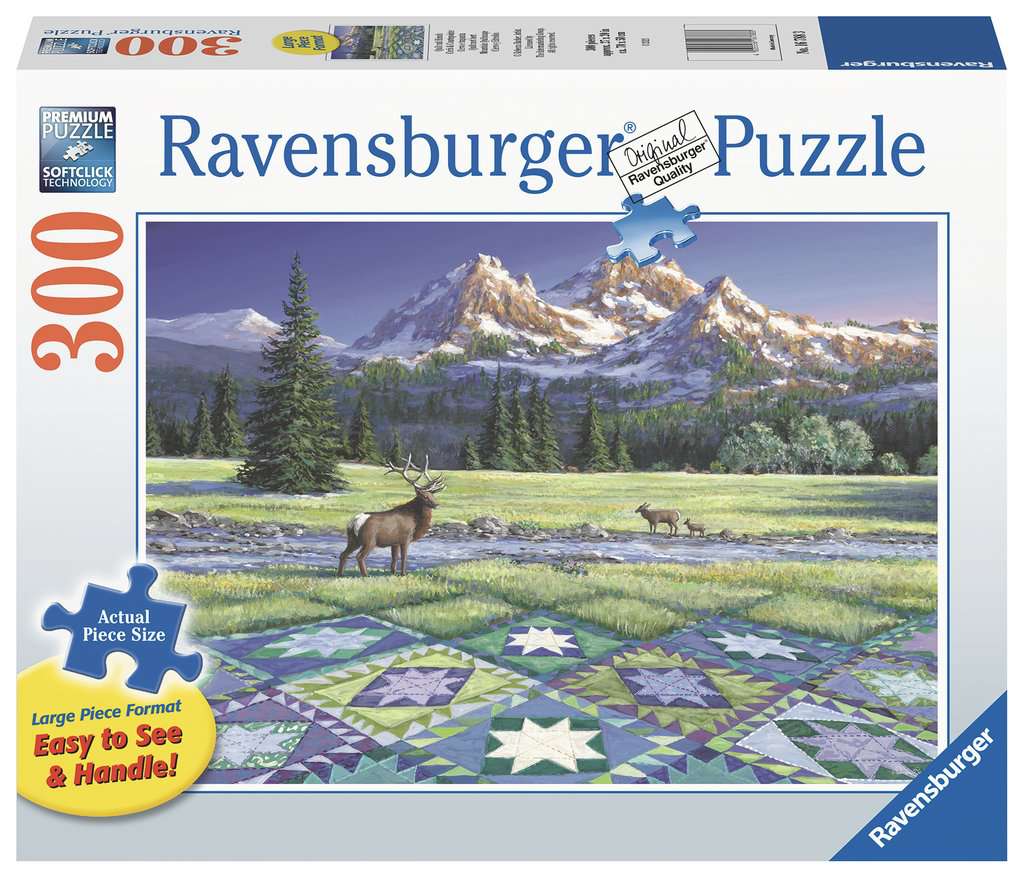 Ravensburger Mountain Quiltscape Jigsaw Puzzle