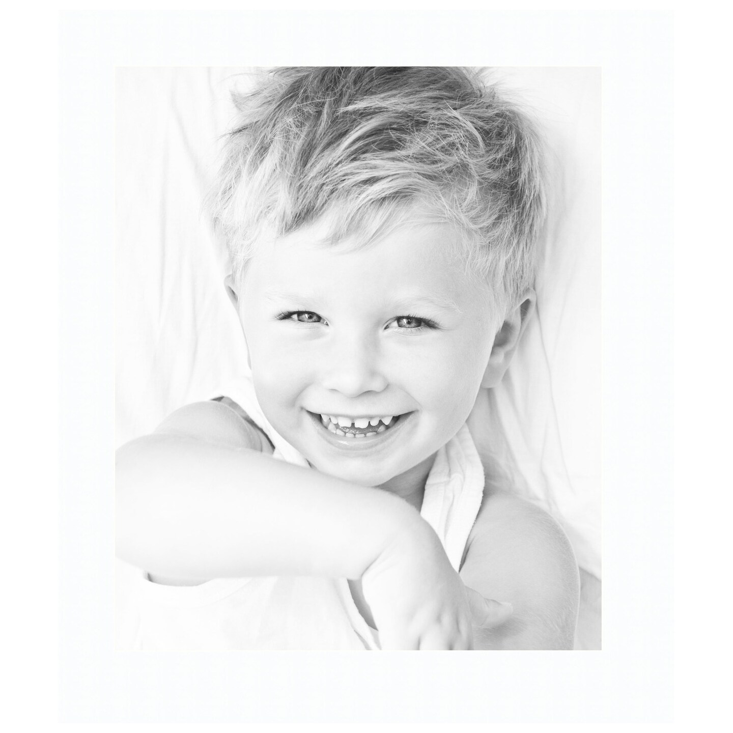 Custom Super White Mat, Available in Image Sizes 4x4&#x22; to 20x32&#x22;, Outside Size is 4&#x22; Larger Than Image Size