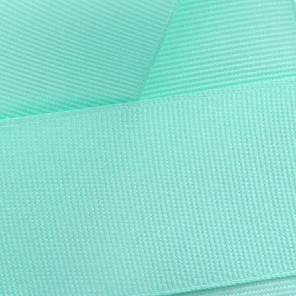3/8&#x22; Grosgrain Ribbon Solid 314 Aqua 50 Yard