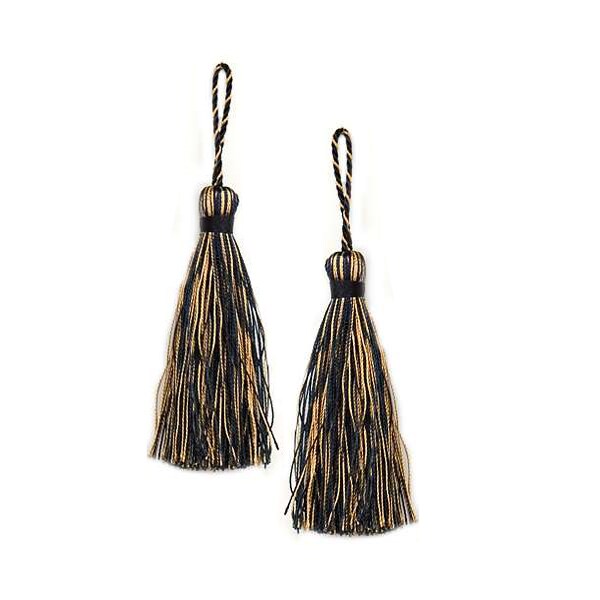 3 1/2&#x22; Fiber Key Tassel Pack of 2