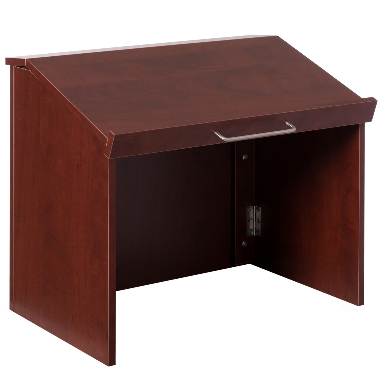 Foldable Portable Podium 22&#x22; For Church School Office Home Durable Wood