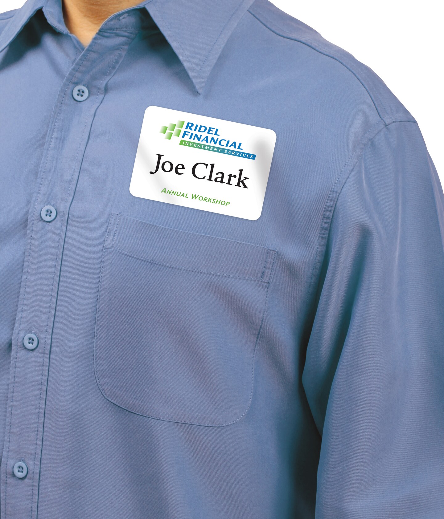 Avery Adhesive Name Badges, 2-1/3&#x22; x 3-3/8&#x22; (2 Pack of 25395)