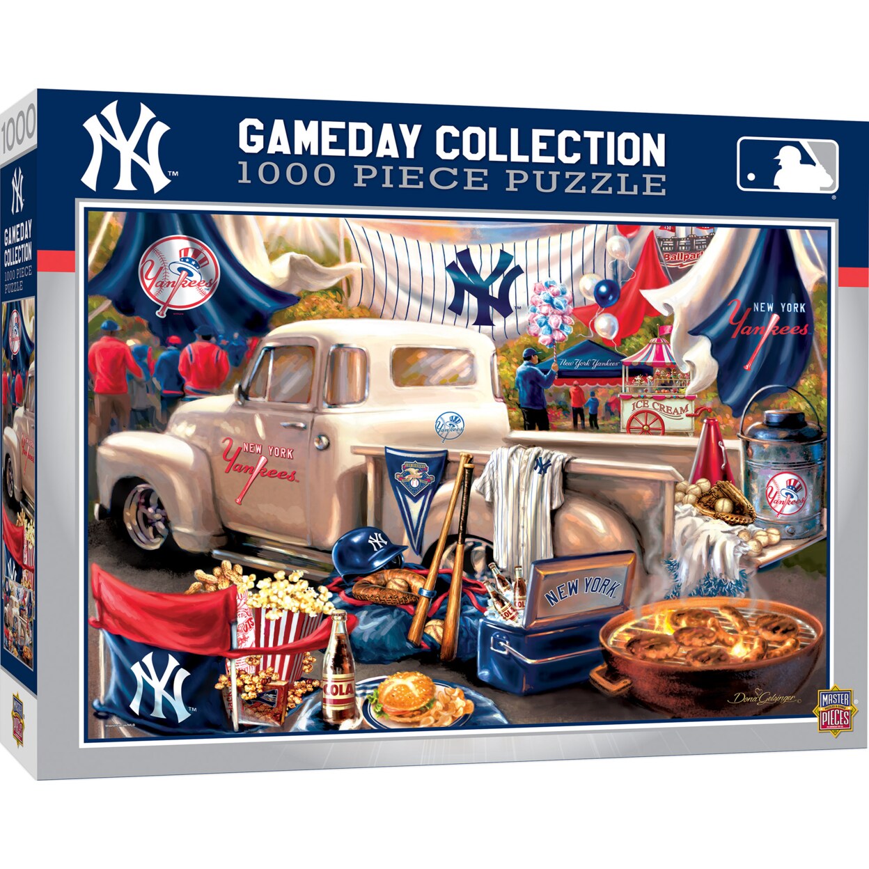 Masterpieces   1000 Piece Jigsaw Puzzle - MLB New York Yankees Gameday
