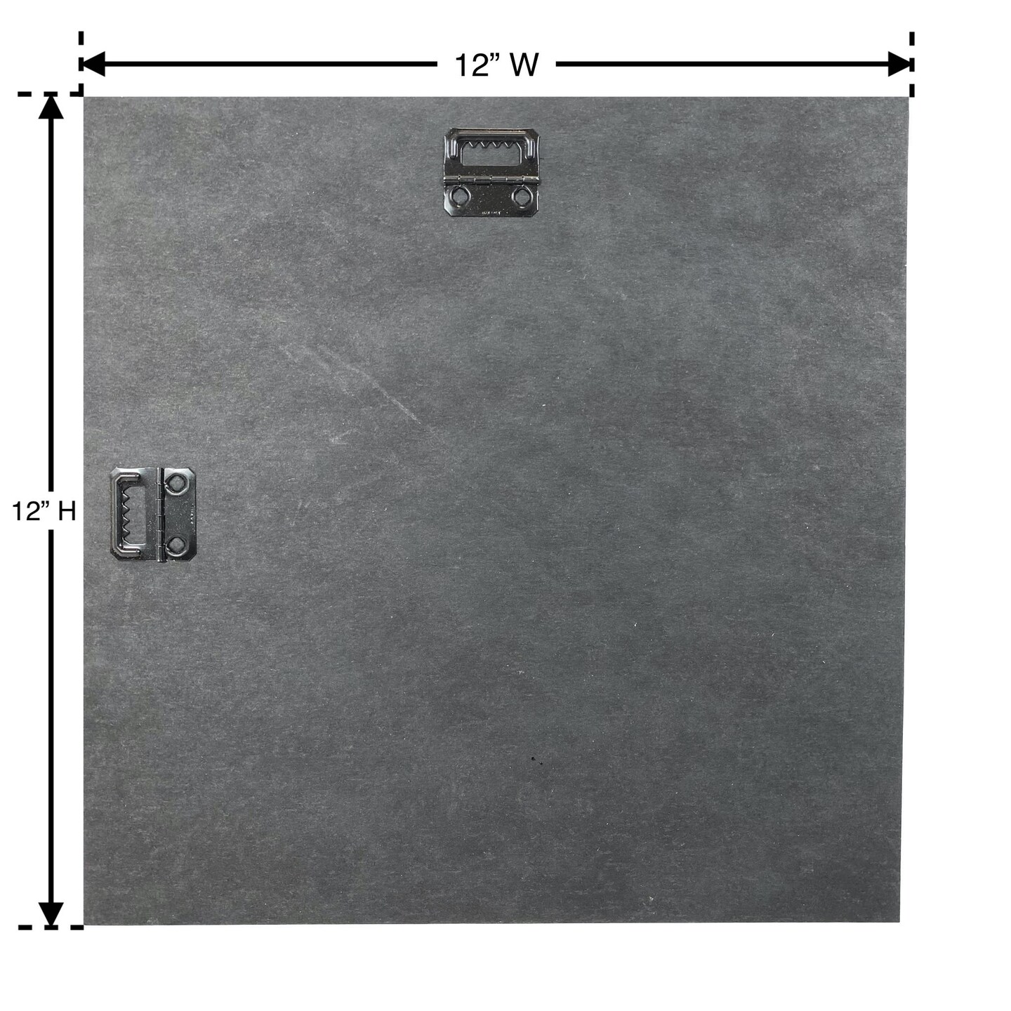 Black Cardboard Hanger Back for Picture Frames, Artwork, and DIY Projects (2 Pack)