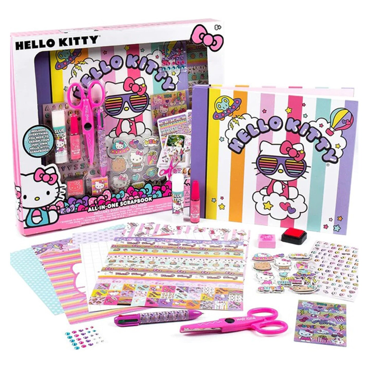 Sanrio Hello Kitty and Friends Design Your Own Scrapbook | Over 250 Essentials