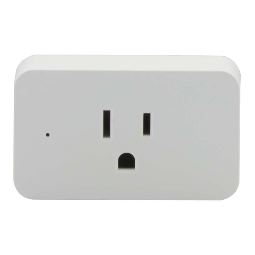 Wi-Fi Dimmer Plug Outlet - 15A - no hub required - Satco Starfish