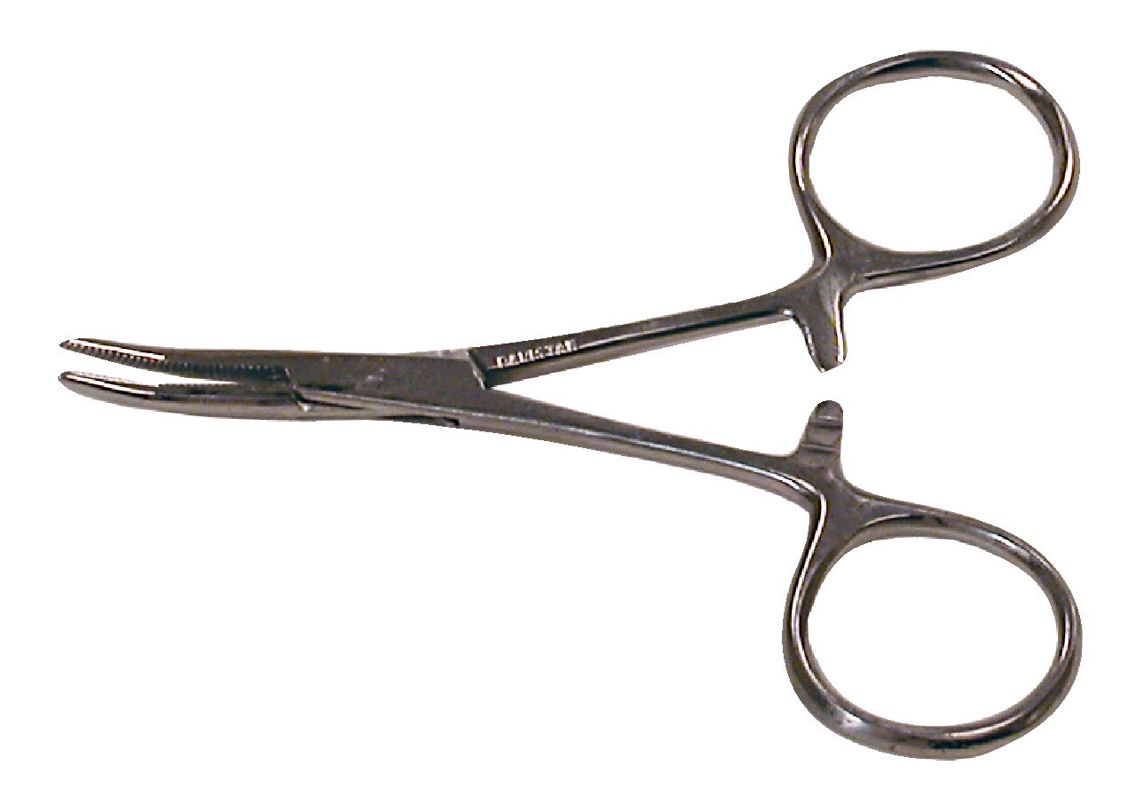 Squadron Tools   Micro Curved Hemostat Tool