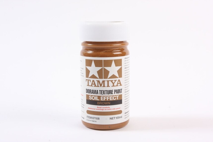 Tamiya   Diorama Texture Paint Soil - Brown Paint