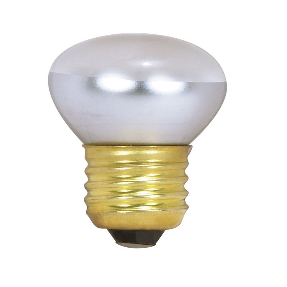 Satco S3602 40w 120v R14 Clear E26 Medium Base Incandescent Light Bulb