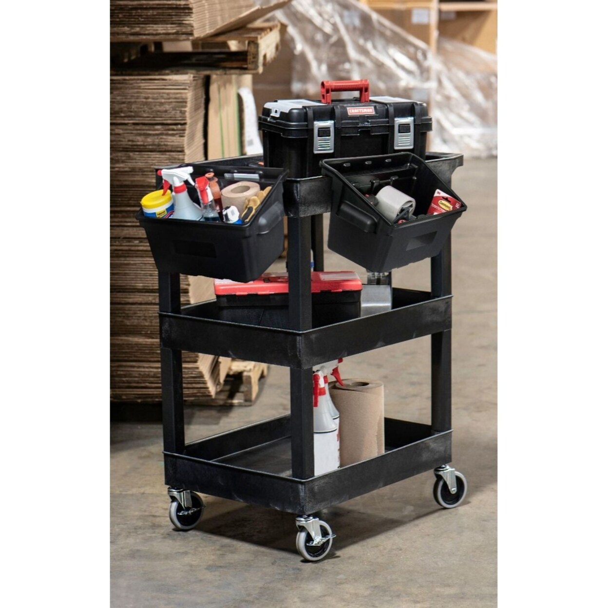 Tub Shelf Extra Large Utility Cart