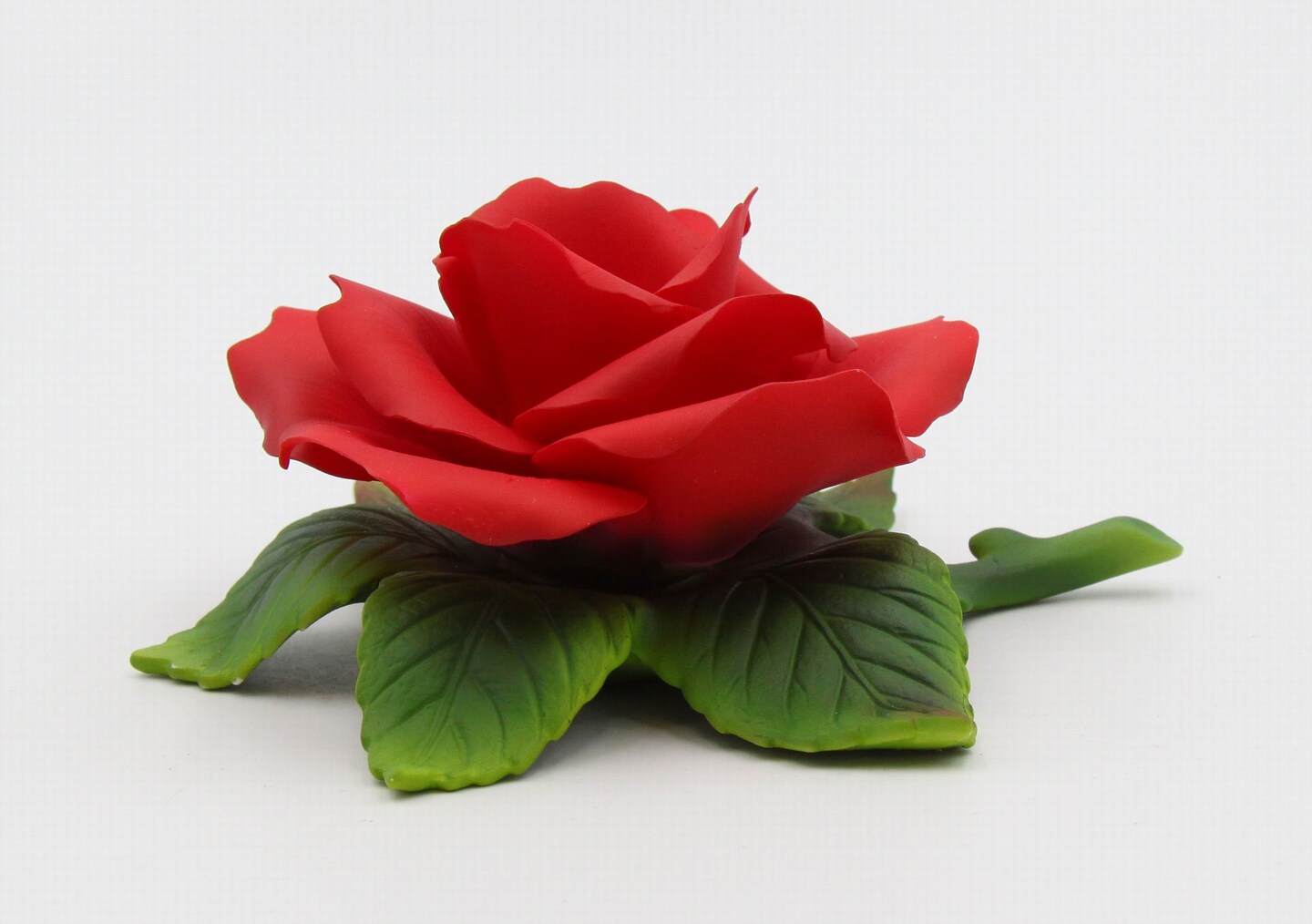 Hand Crafted Ceramic Red Rose Candle Holder-Candle NOT Included, Valentines Day Decor, Wedding D&#xE9;cor or Gift, Anniversary D&#xE9;cor or Gift