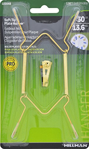 Plate Hangers 5-1/2&#x22;-8&#x22; with Tip Protectors, 1