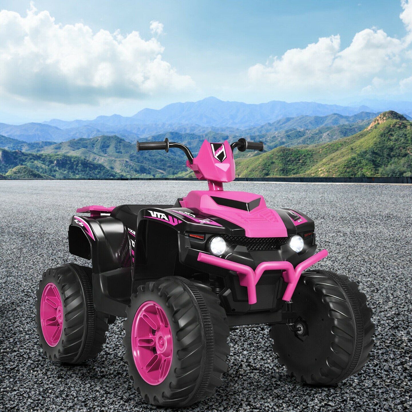 Iron Kids ATV Ride-On with Music, USB and 2 Speeds
