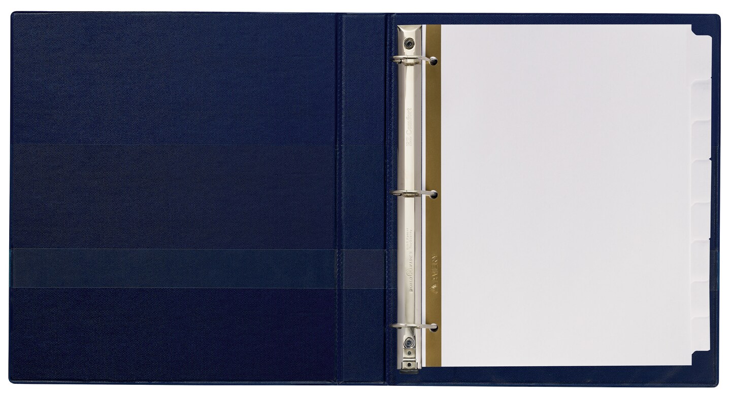 Avery Big Tab Write &#x26; Erase Dividers, 8 White Tabs, 1 Set (23078) - 48 Pack