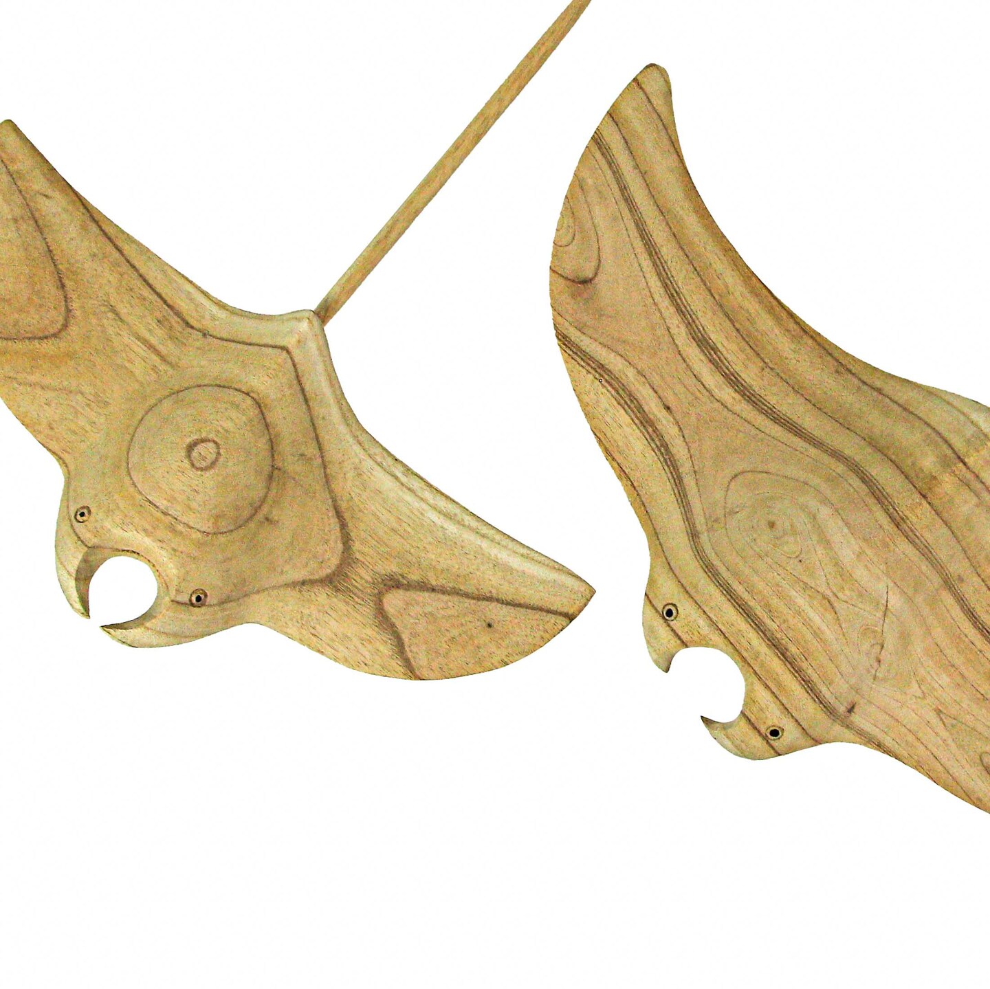 Hand Carved Wood Stringray