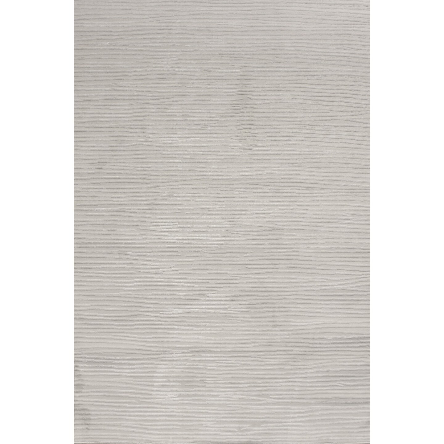 Signature Home Collection 2.5' x 10' Bohemian Area Throw Rug Runner - Cream and Gray