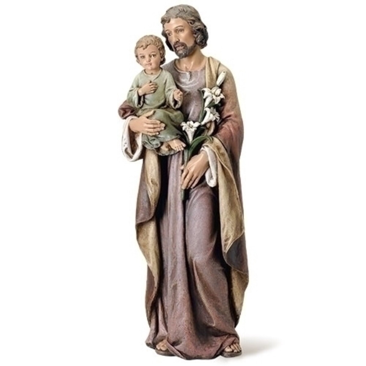 Roman St. Joseph with Child Jesus Statue - 36.75&#x22;