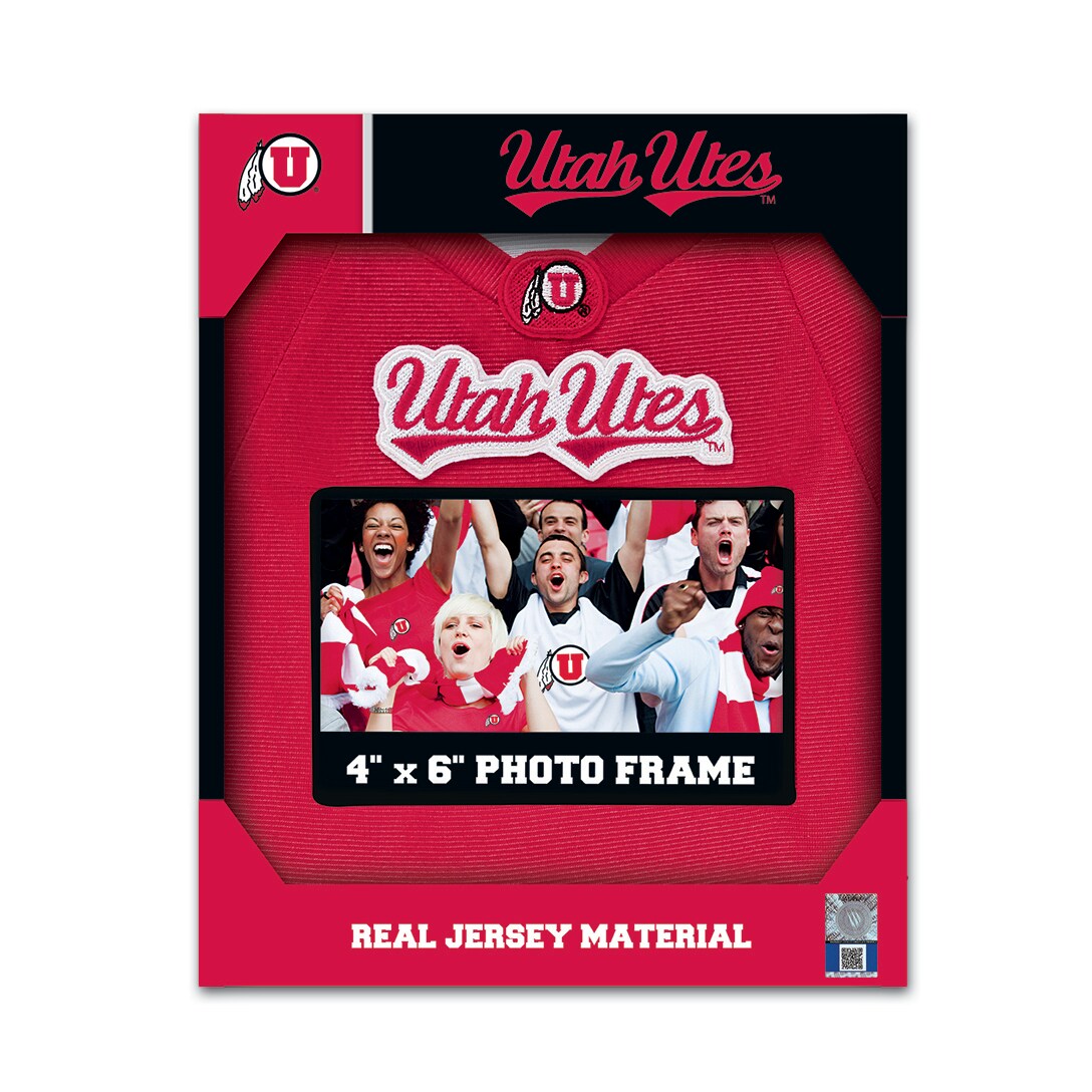 MasterPieces Sports Decor - NCAA Utah Utes - Team Jersey Uniformed Picture Frame For 4"x6" Photos