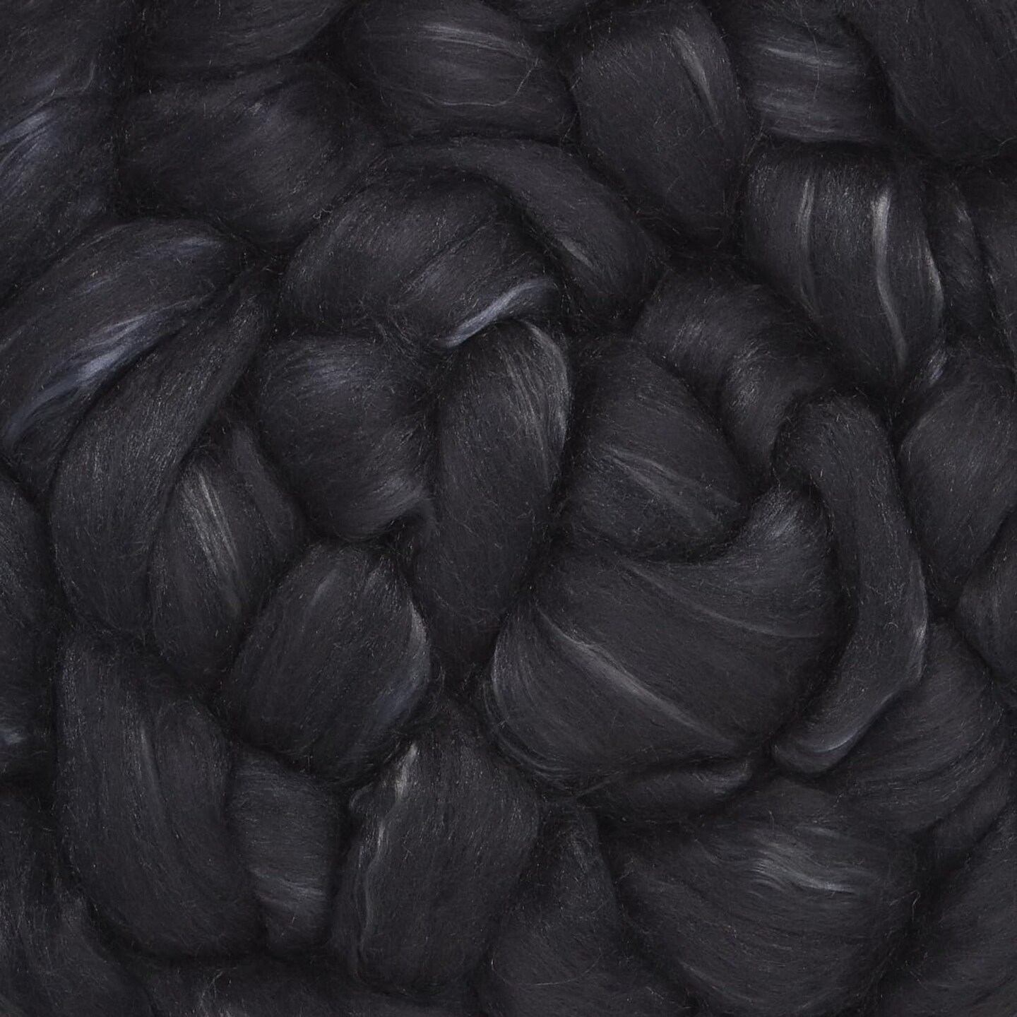 Merino Silk Luxe Tonal Designer Blend. Superfine Merino, Mulberry Silk, Tussah Silk. Top Roving for Spinning or Felting.