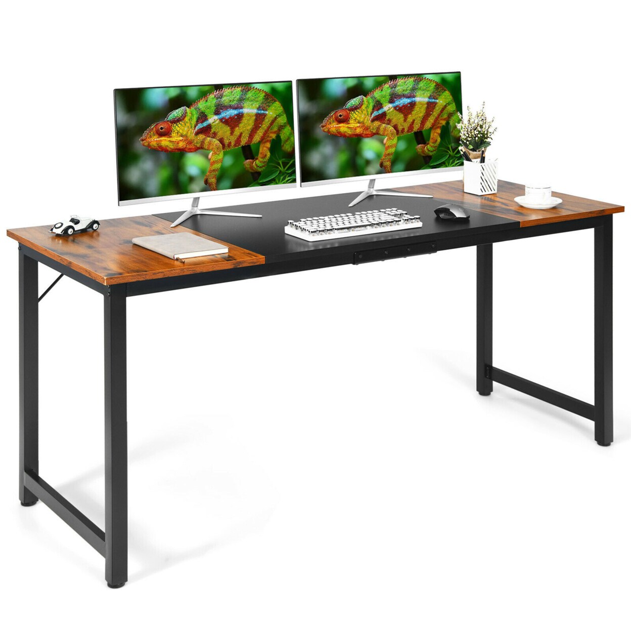 63 Large Computer Desk Writing Workstation Conference Table Home Office