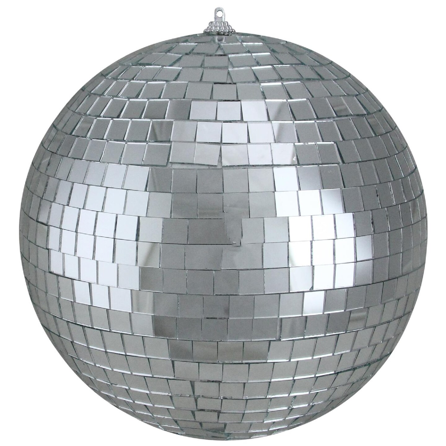 Northlight Silver Splendor Mirrored Glass Disco Ball Christmas Ornament 6&#x22; (150mm)