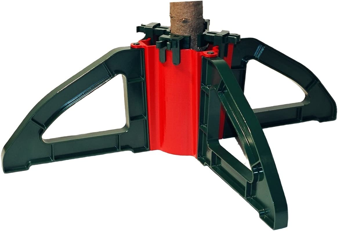 Northlight Christmas Tree Stand with Clamping System - For Real Live Trees Up To 10'