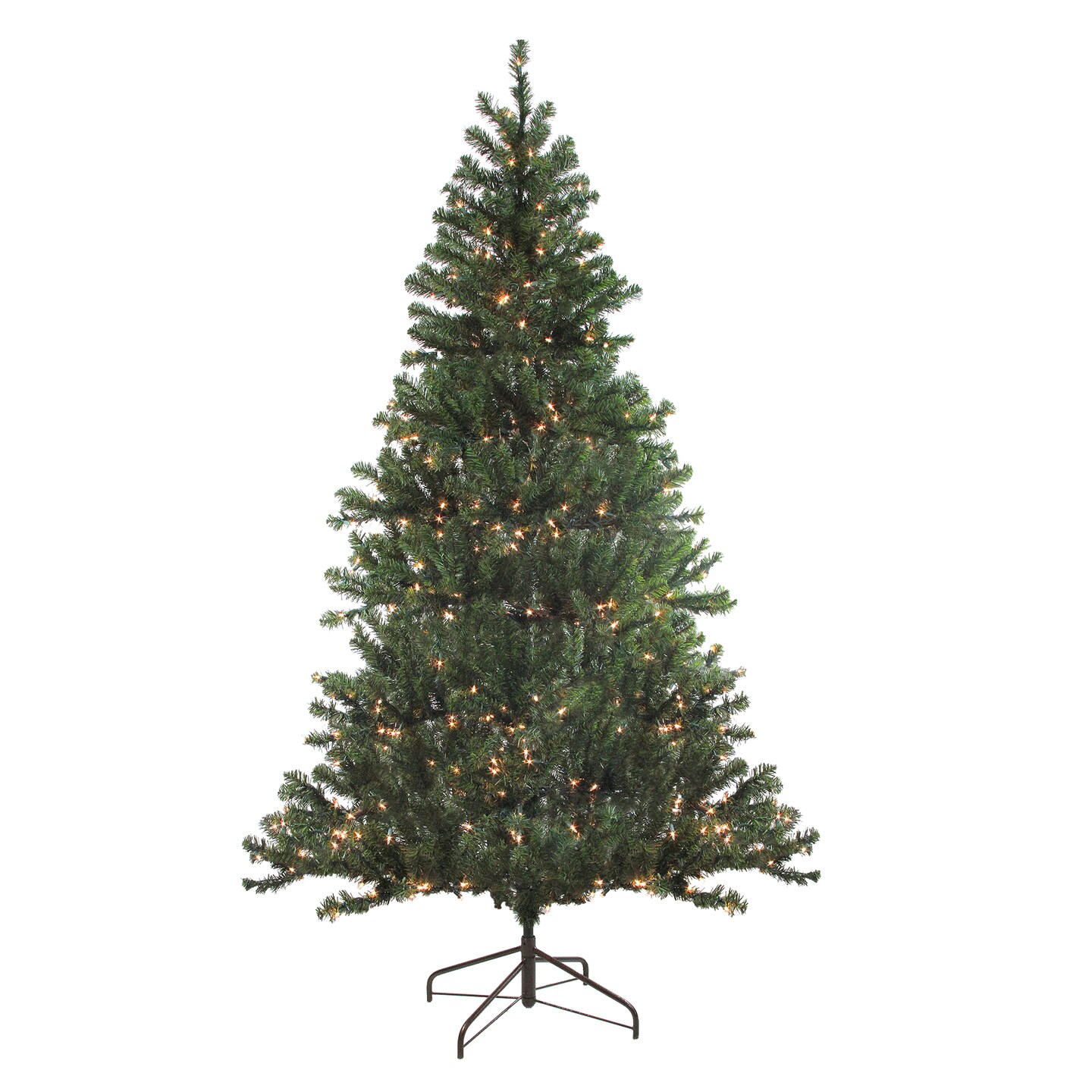 Northlight Pre-Lit Medium Balsam Pine Artificial Christmas Tree - 7' - Clear Lights