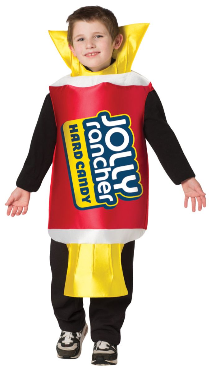 The Costume Center Red and Yellow Hersheys Jolly Rancher Cherry Unisex Child Halloween Costume - Large