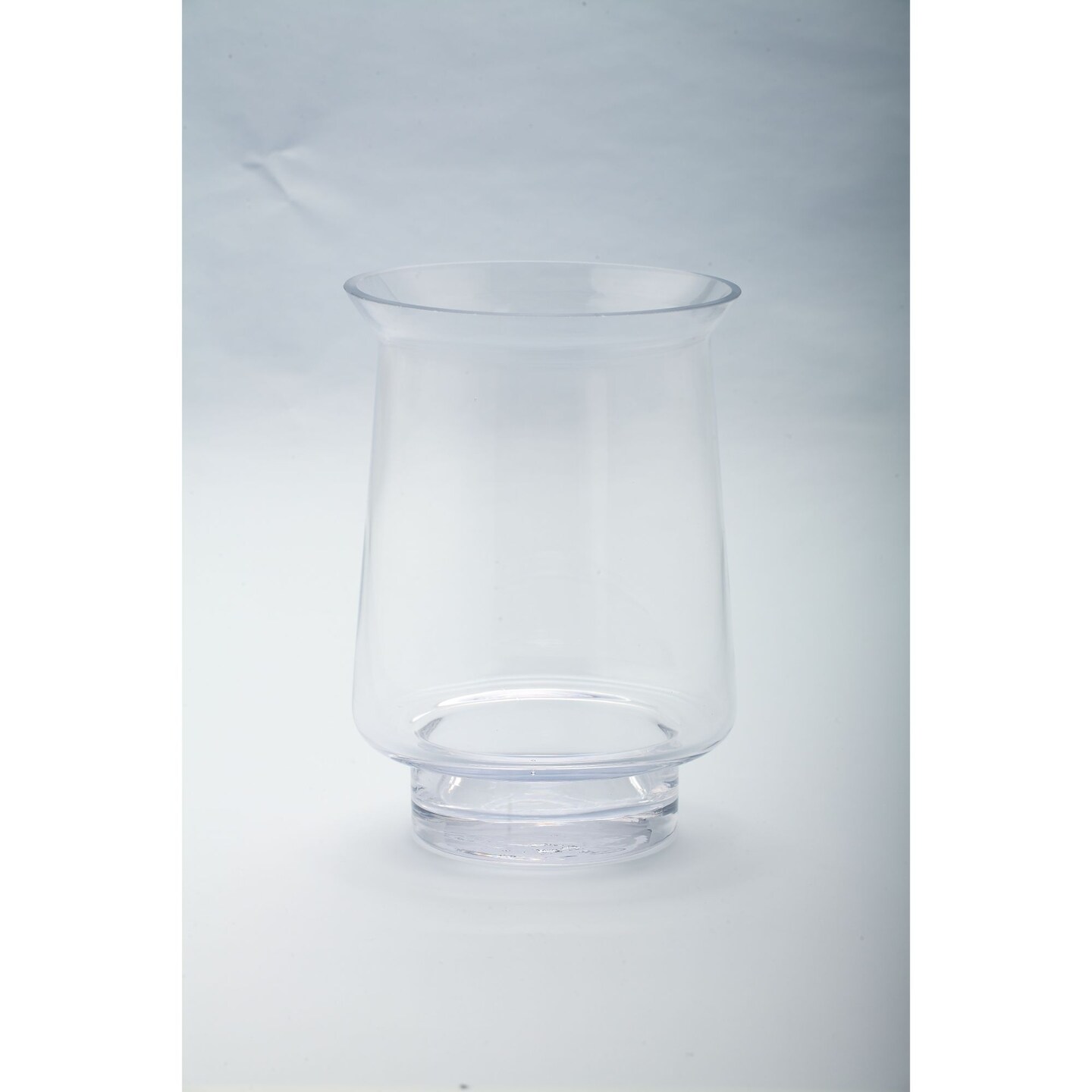 CC Home Furnishings 8” Hurricane Handblown Glass Votive Candle Holder