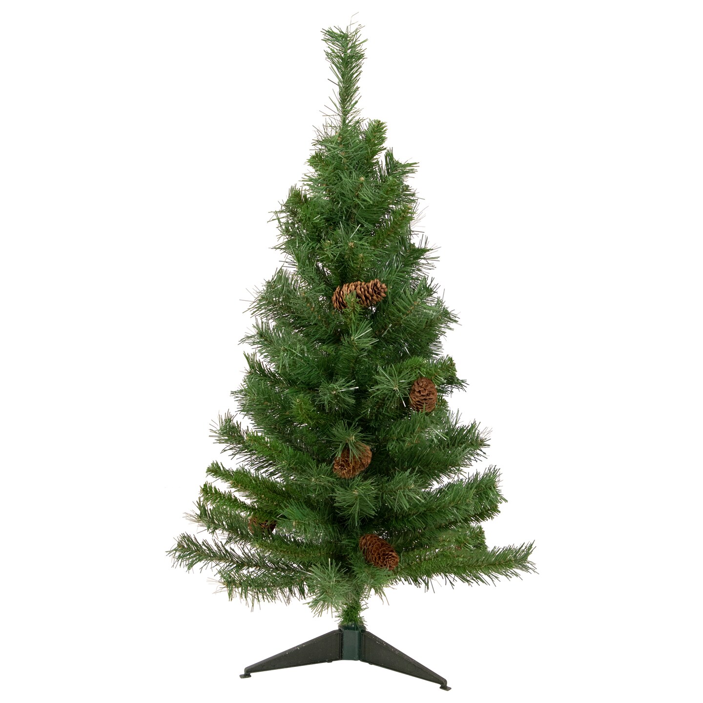 Northlight 3&#x27; Medium Black River Pine Artificial Christmas Tree - Unlit