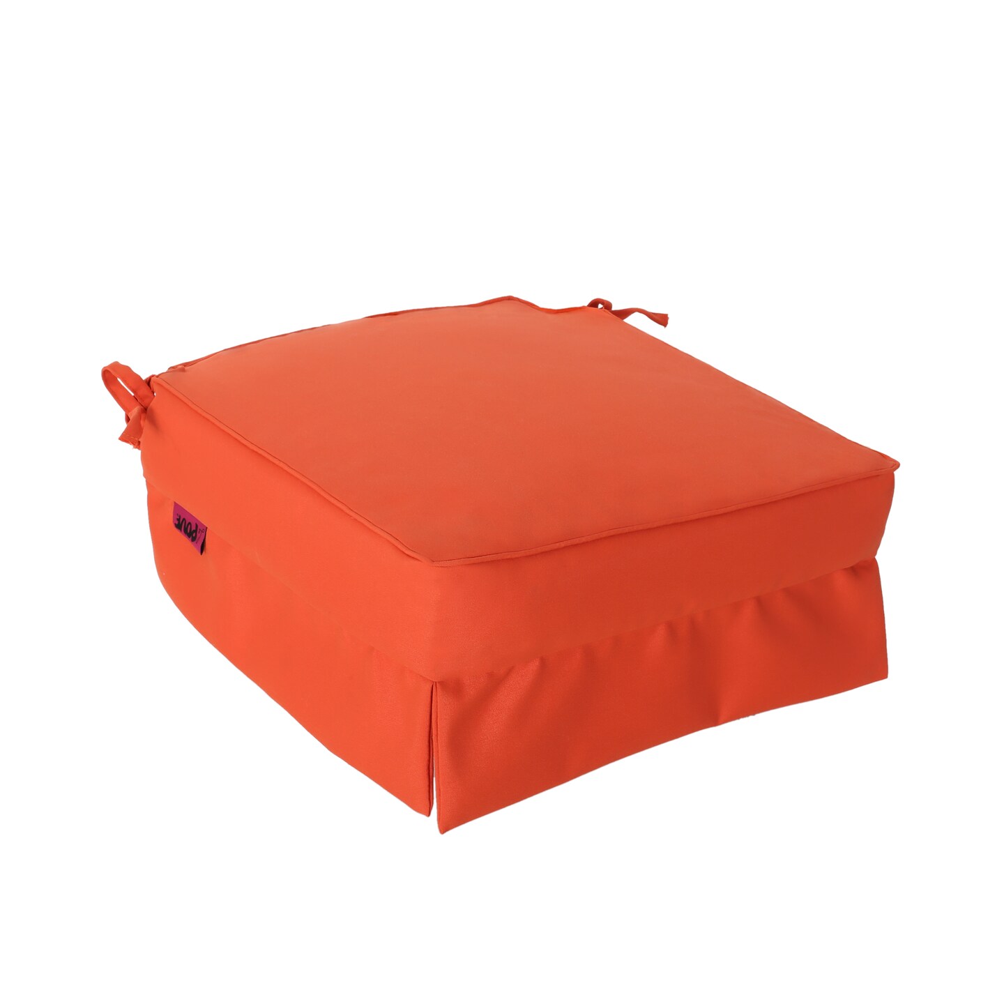 GDFStudio Arlene Indoor Fabric Classic Skirted Chair Cushion