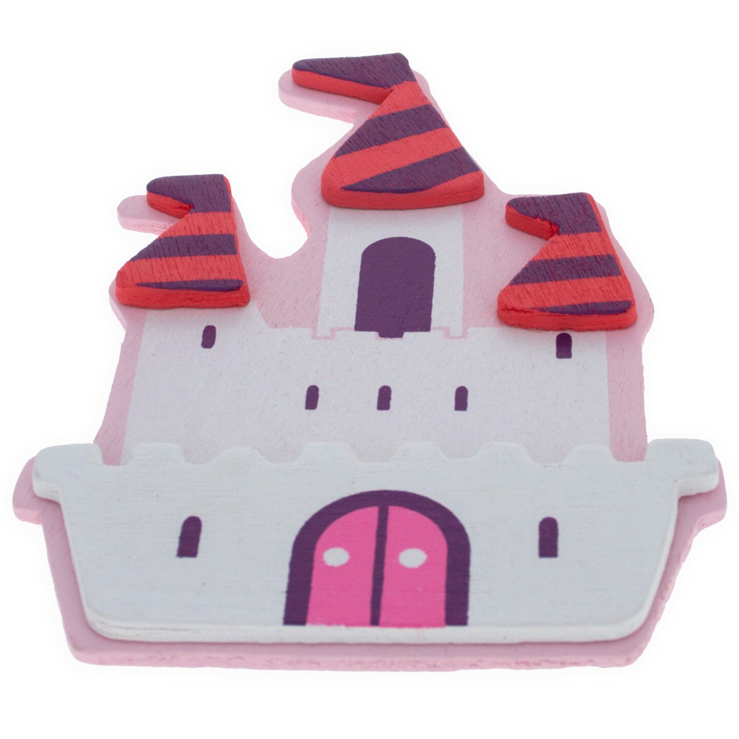 Painted Wooden Princess Castle Cutout DIY Craft 4 Inches | Michaels