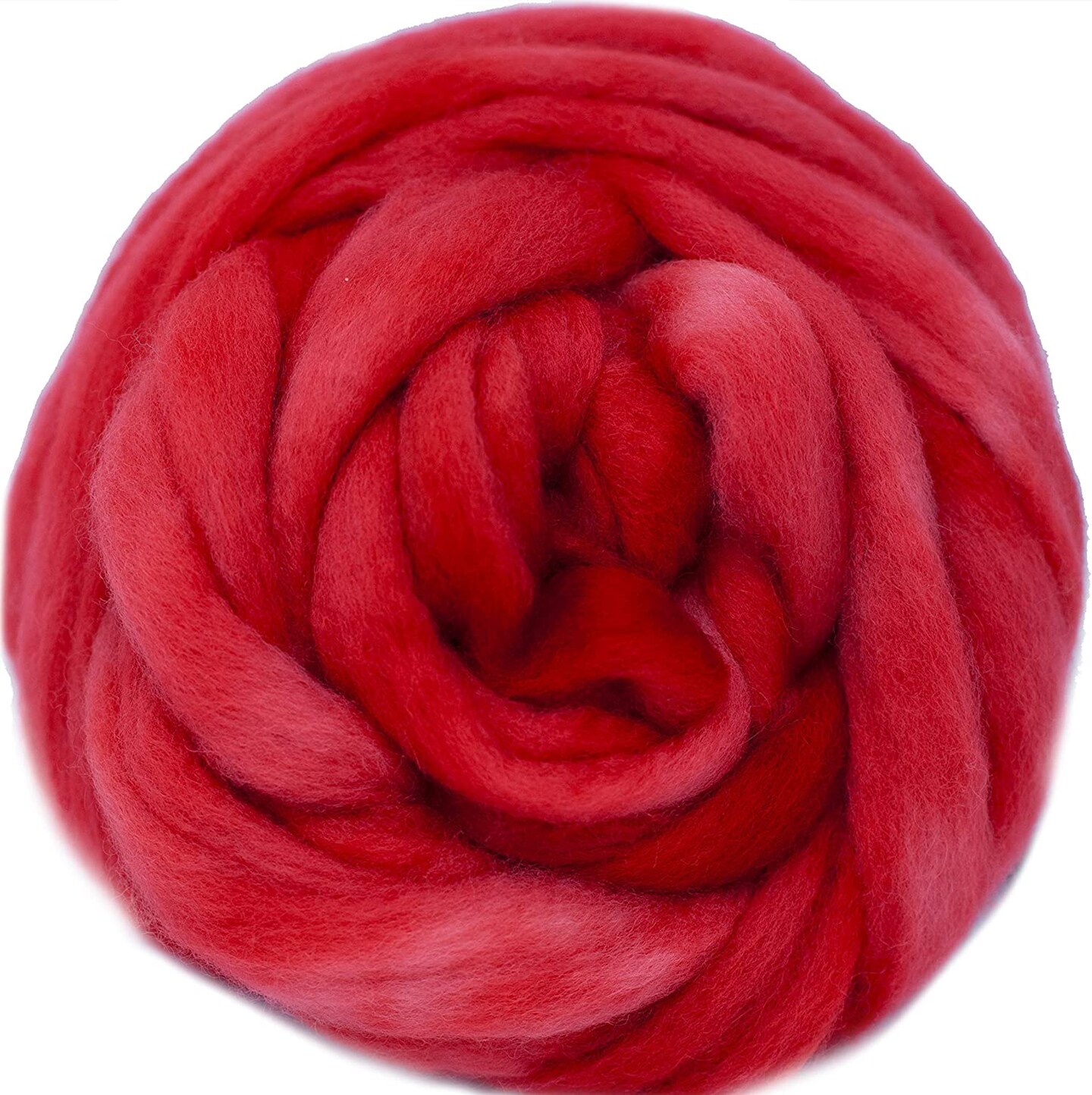 Hand Dyed BFL Wool Roving: Gorgeous tonal colorways for easy needle felting, hand spinning or weaving. Choose 1oz or 4oz