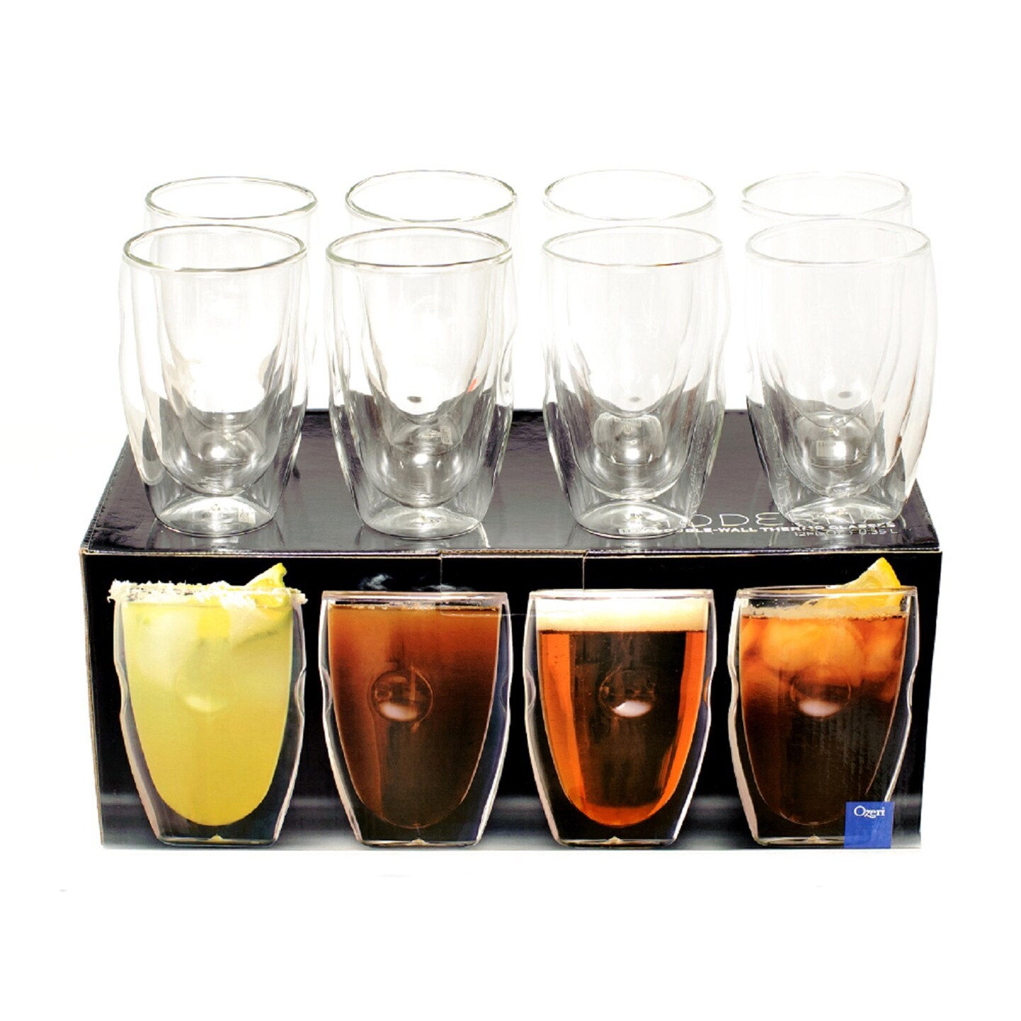 Set of 12 Durable Drinking Glasses